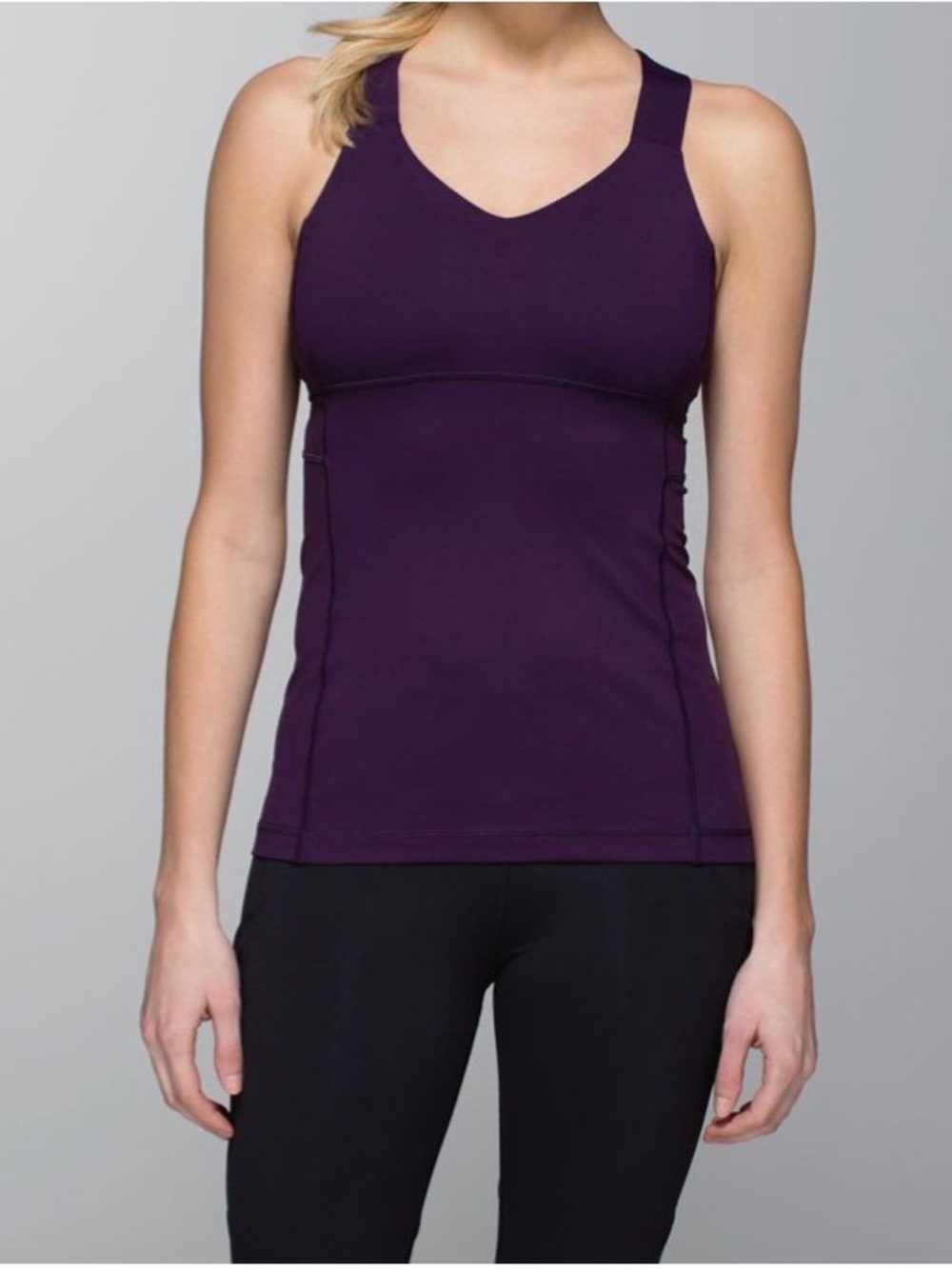 Lululemon Push Ur Limits Tank
Deep Zinfandel/Purple